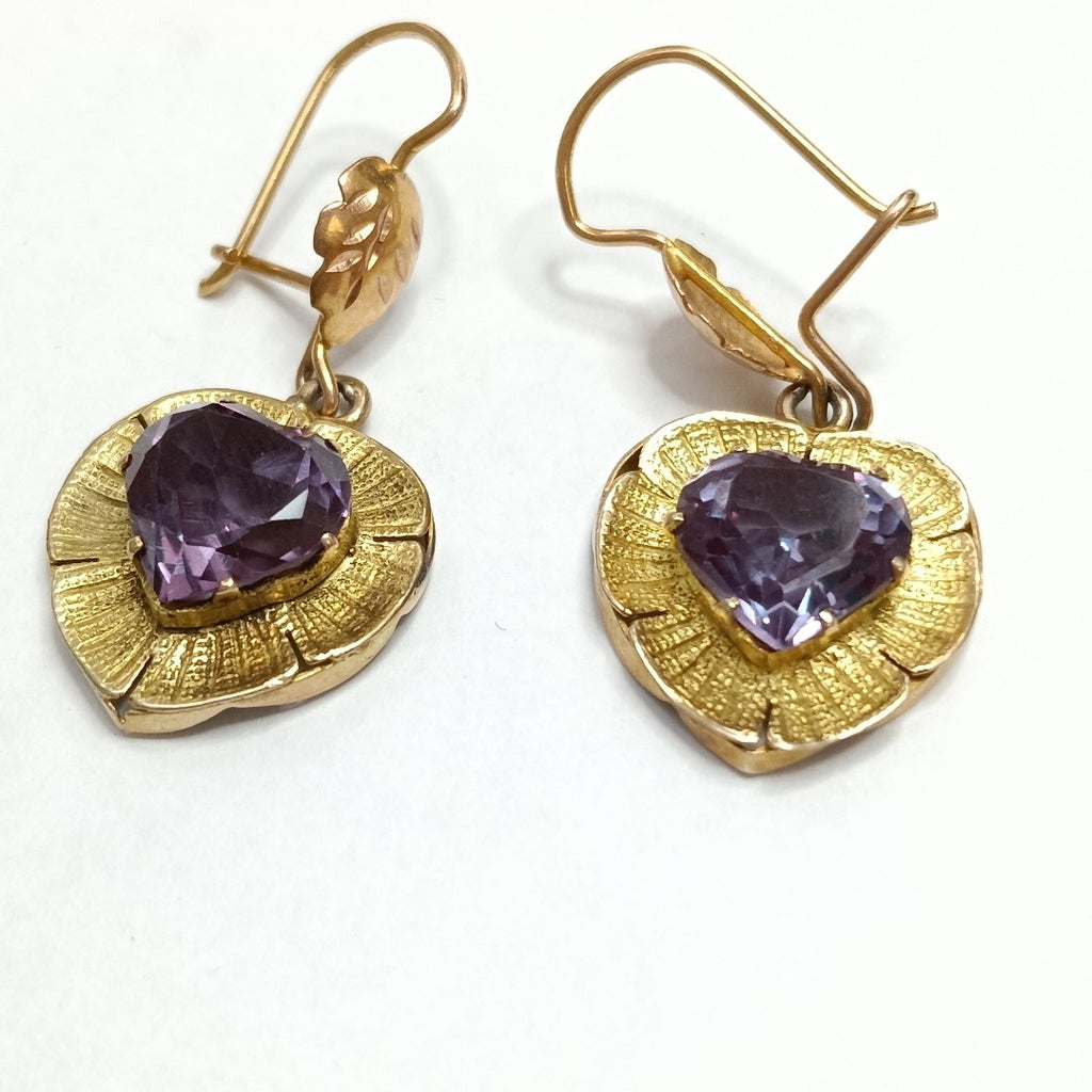 ARETES PAR ORO 8 K 4,90 GRMS (SEMINUEVO)