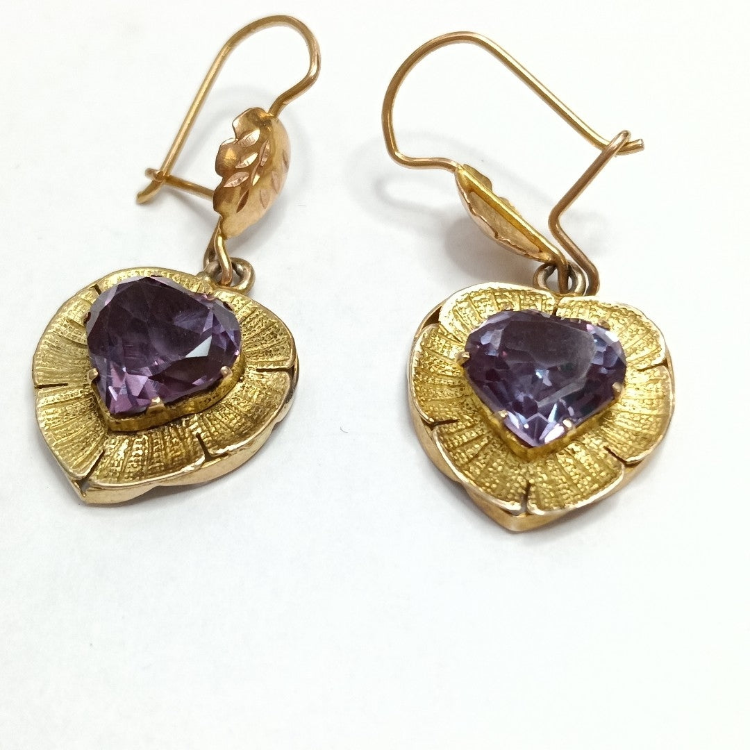 ARETES PAR ORO 8 K 4,90 GRMS (SEMINUEVO)