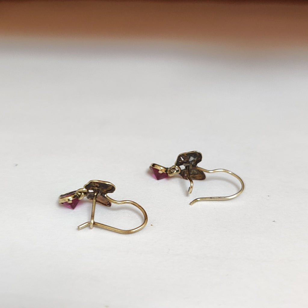 ARETES PAR ORO 10 K 1,70 GRMS (SEMINUEVO)