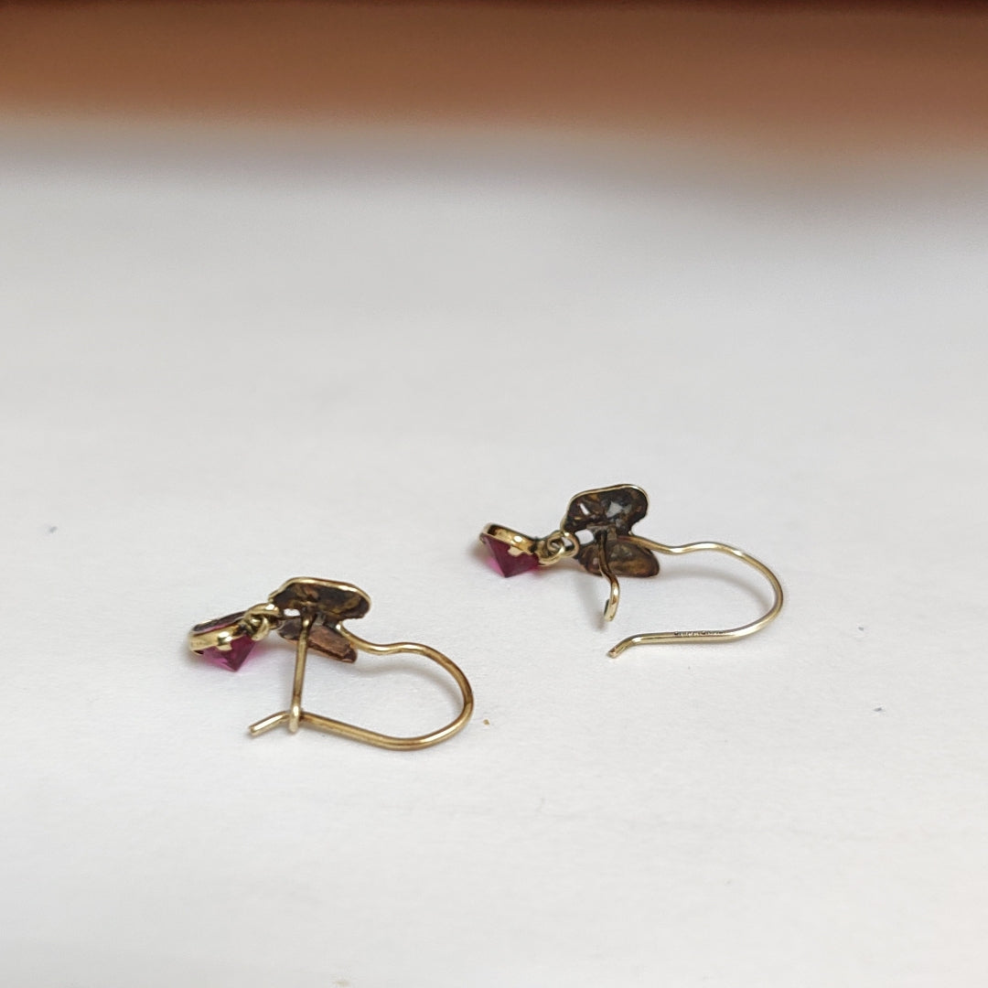 ARETES PAR ORO 10 K 1,70 GRMS (SEMINUEVO)