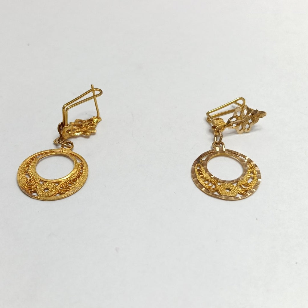 ARETES PAR ORO 8 K 2,40 GRMS (SEMINUEVO)