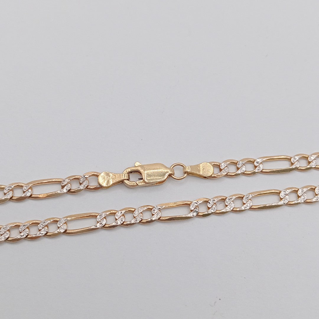 CADENA ORO,RODIADO 14 K 9,60 GRMS (SEMINUEVO)