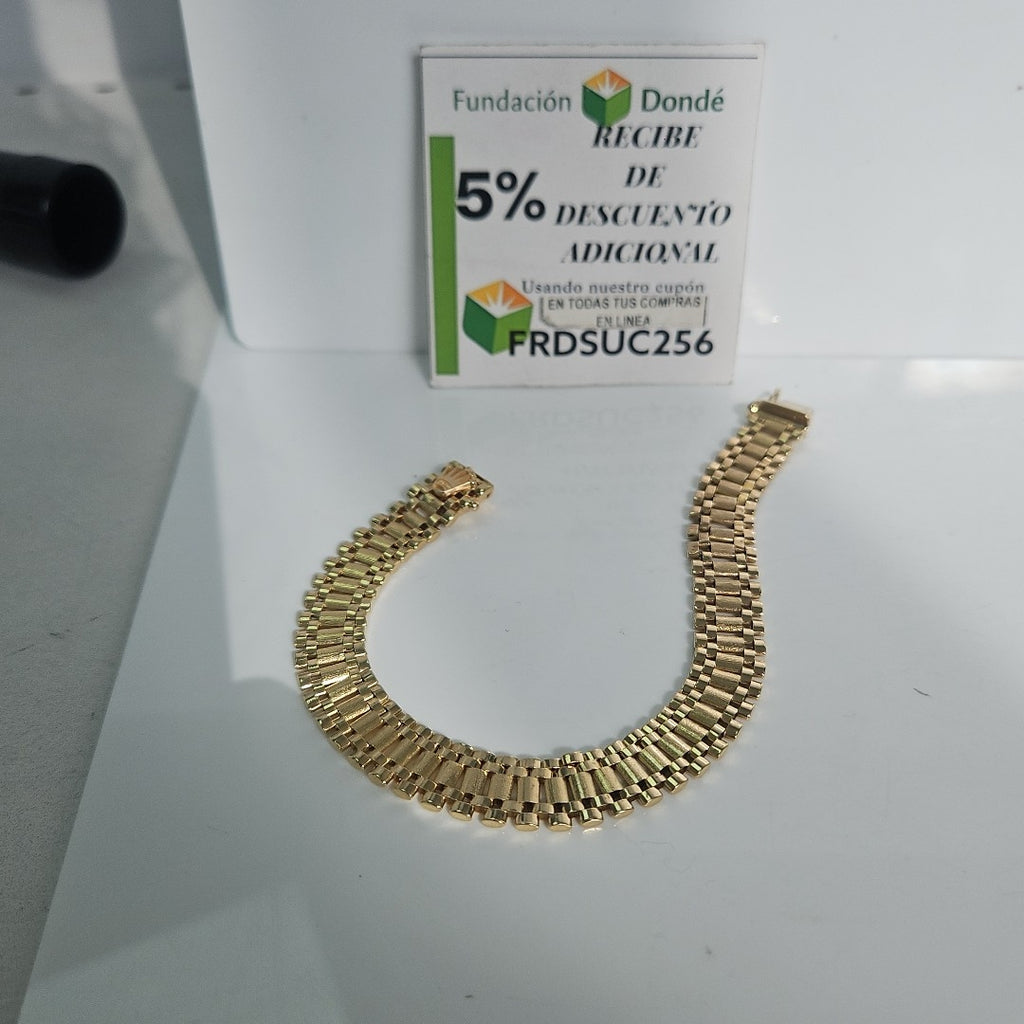 PULSERA ORO 14 K 16.4 GRMS (SEMINUEVO)
