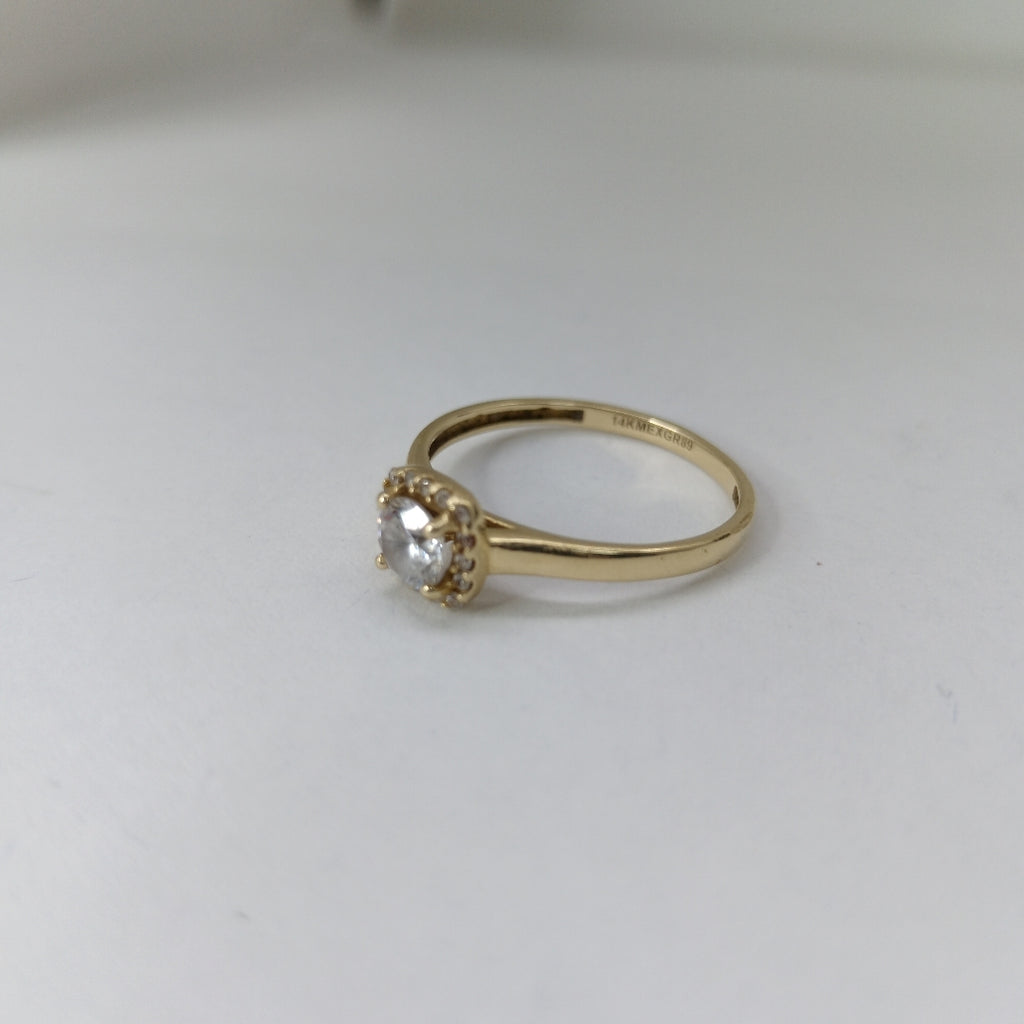 SOLITARIO ORO 14 K 1.9 GRMS (SEMINUEVO)