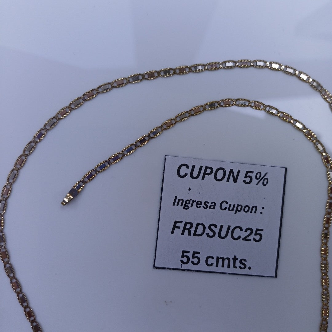 CADENA ORO 14 K 5,40 GRMS (SEMINUEVO)