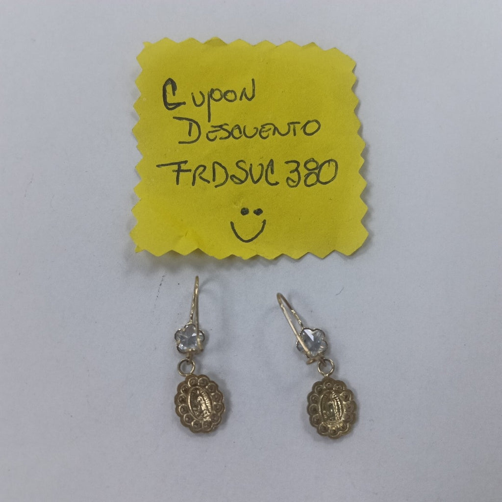 ARETES PAR ORO 10 K 1,00 GRMS (SEMINUEVO)