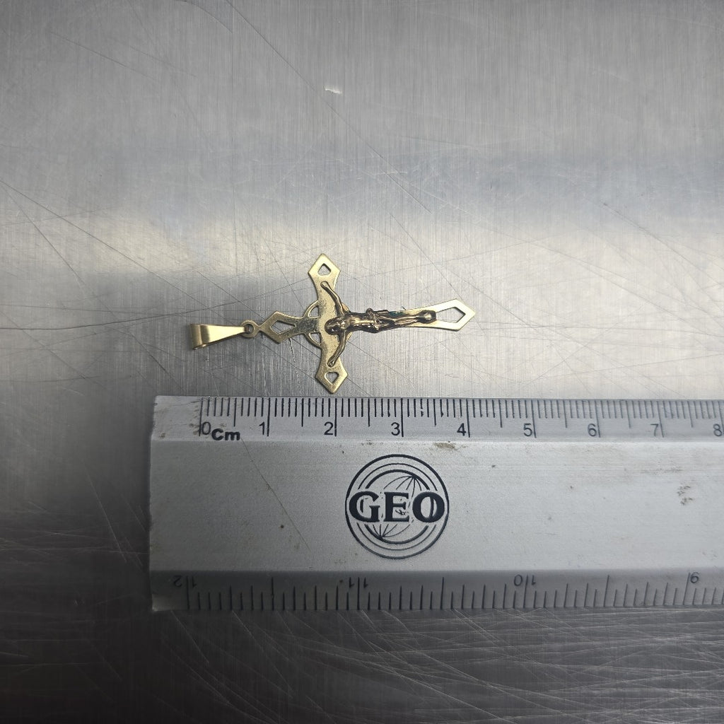 CRUZ, DIJE ORO 14 K 1.7 GRMS (SEMINUEVO)