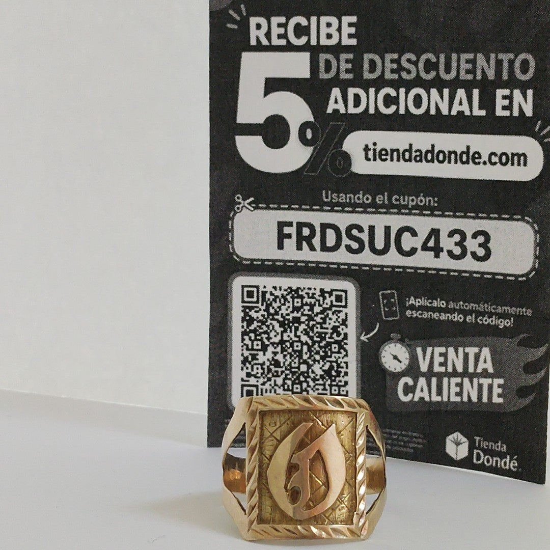 ANILLO ORO 8 K 2,80 GRMS (SEMINUEVO)