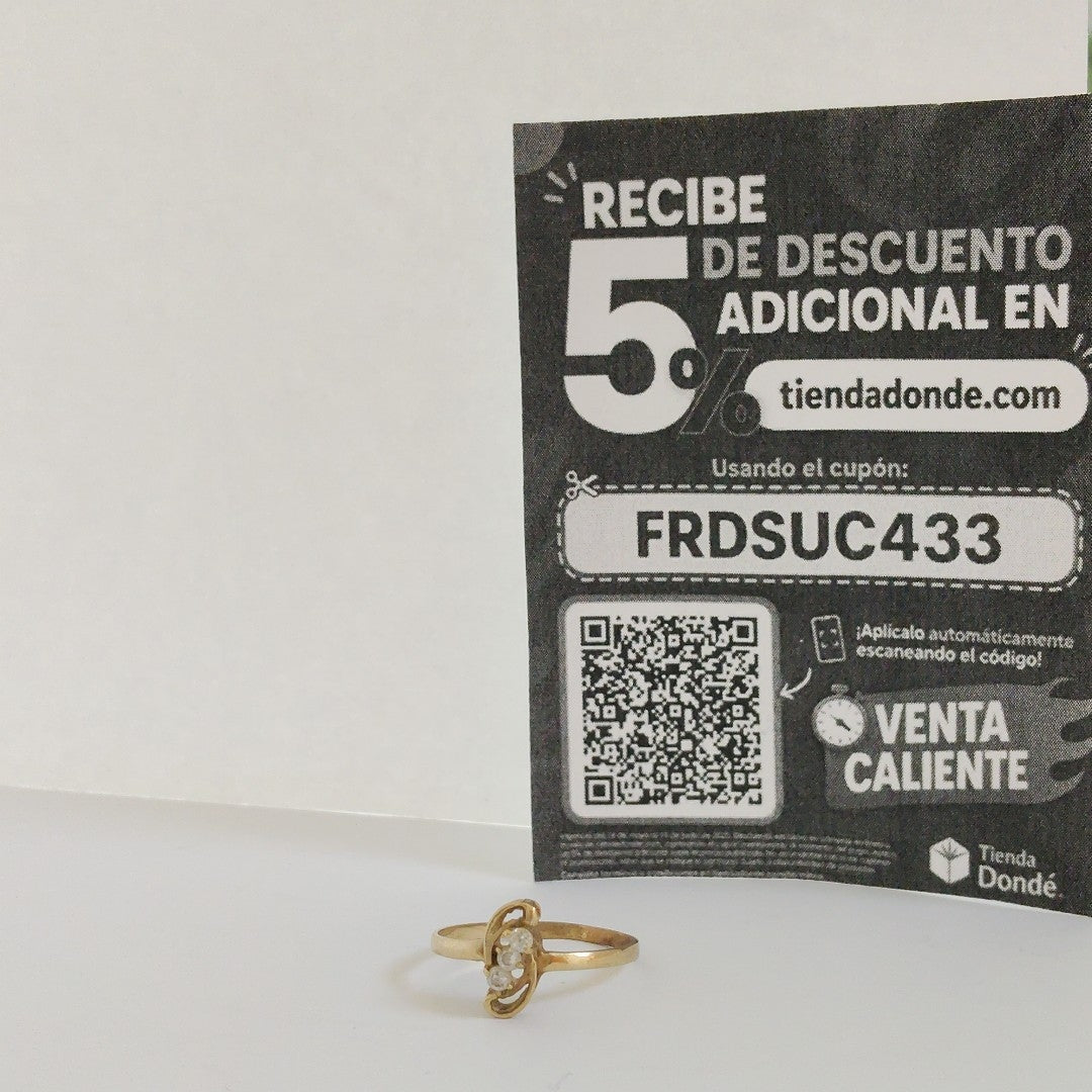 ANILLITO ORO 10 K 0.9 GRMS (SEMINUEVO)