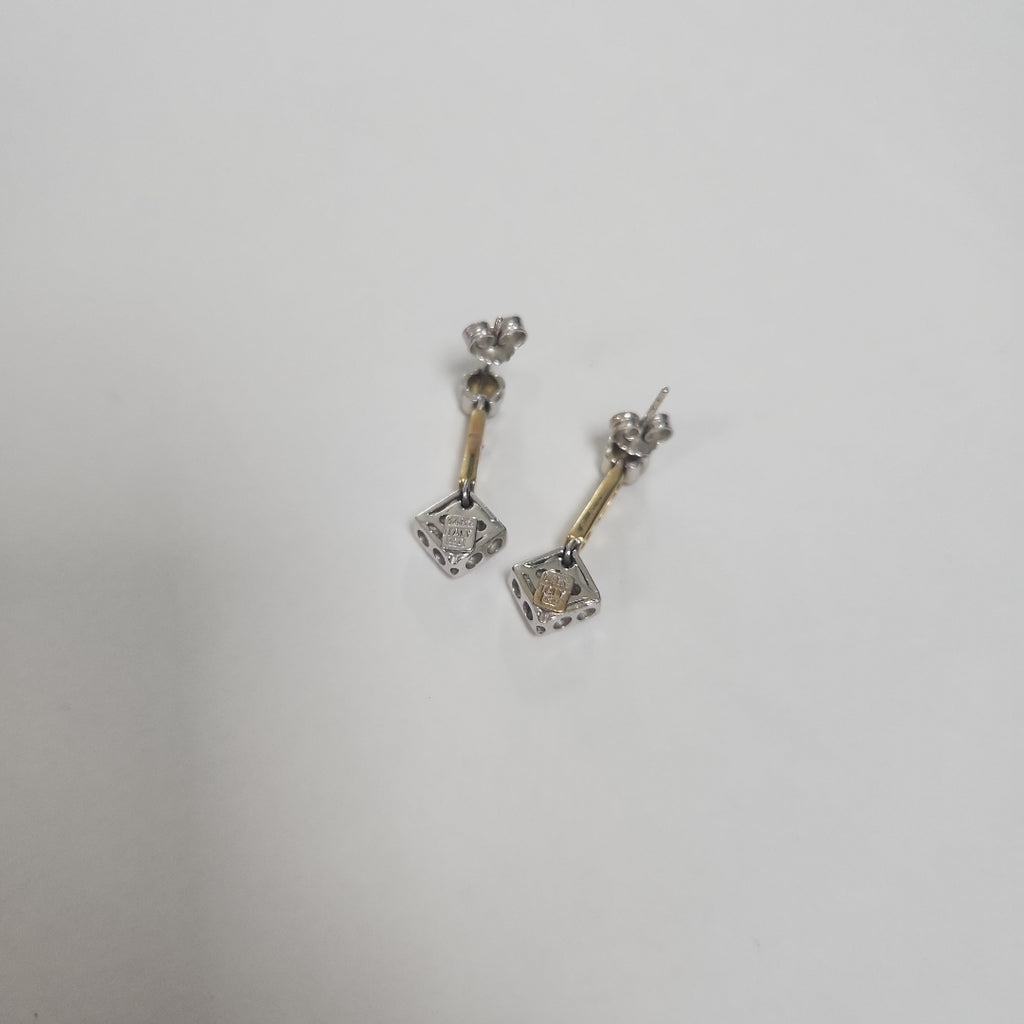BROQUELES PAR ORO 14 K 4,90 GRMS (SEMINUEVO)