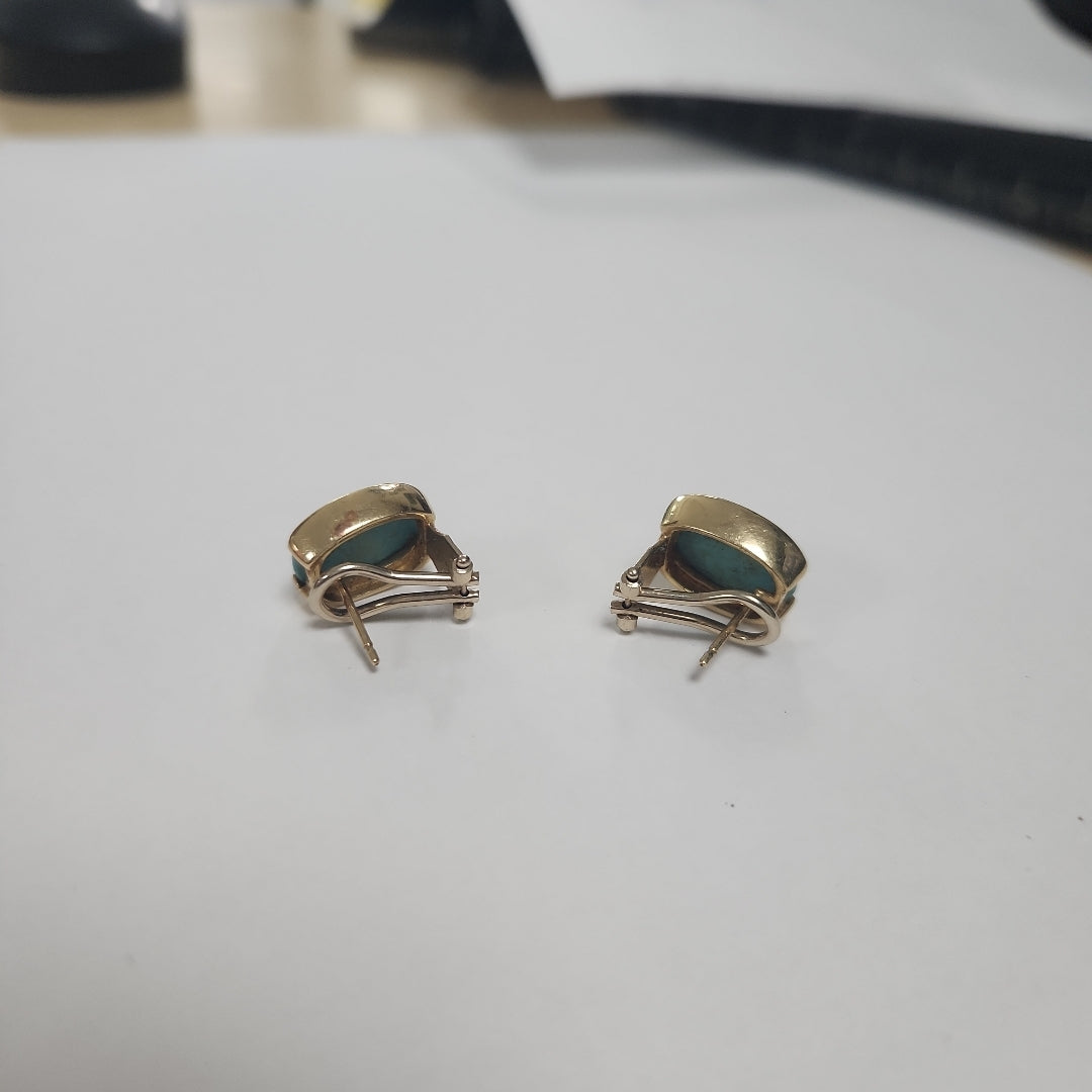 ARETES PAR ORO 14 K 7,80 GRMS (SEMINUEVO)