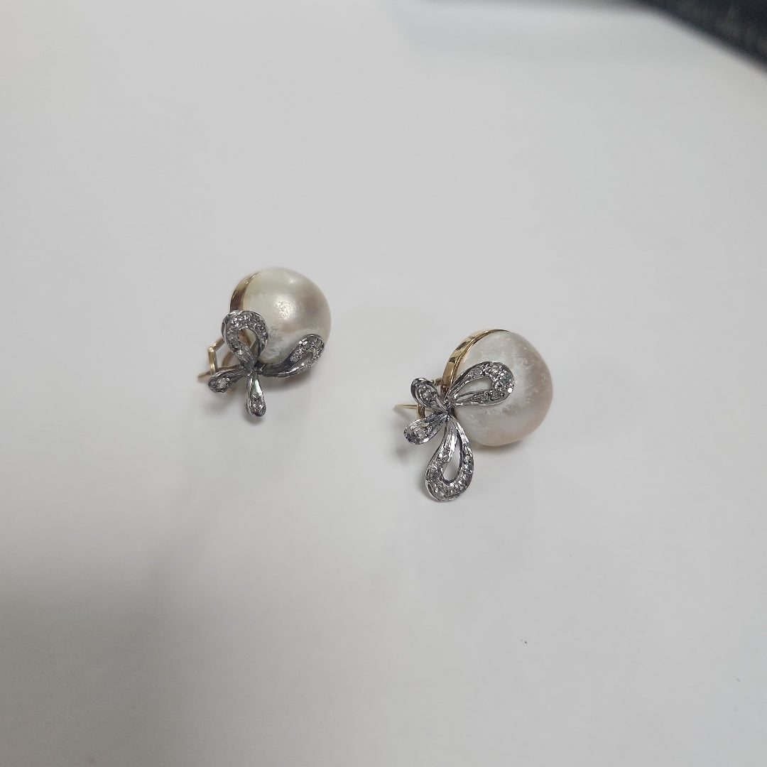 ARETES PAR ORO 14 K 9,10 GRMS (SEMINUEVO)