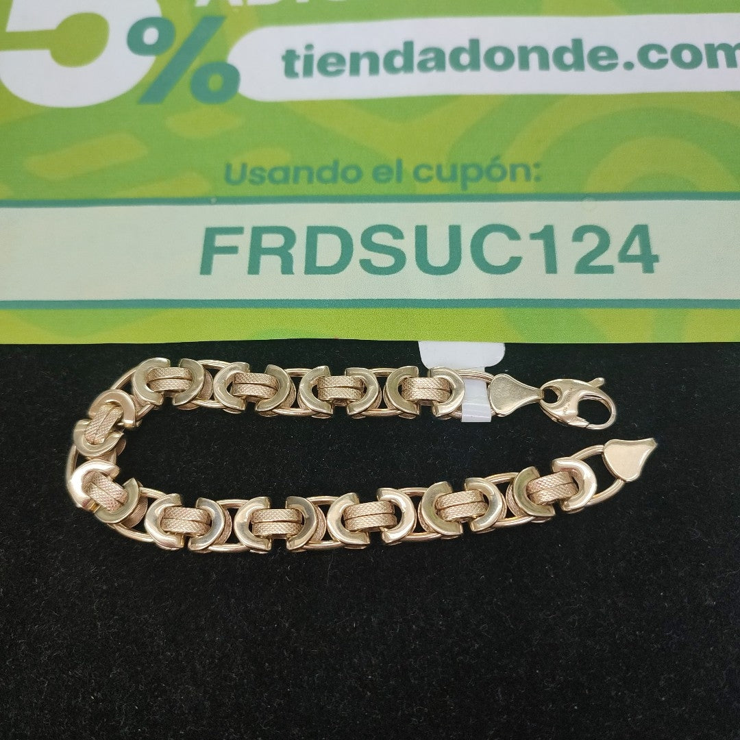 PULSERAS CABALLERO ORO 10K 13.8 (NUEVO)