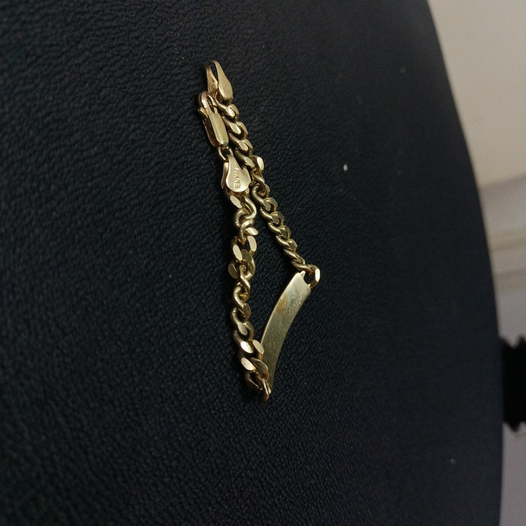 ESCLAVA ORO 14 K 15,40 GRMS (SEMINUEVO)