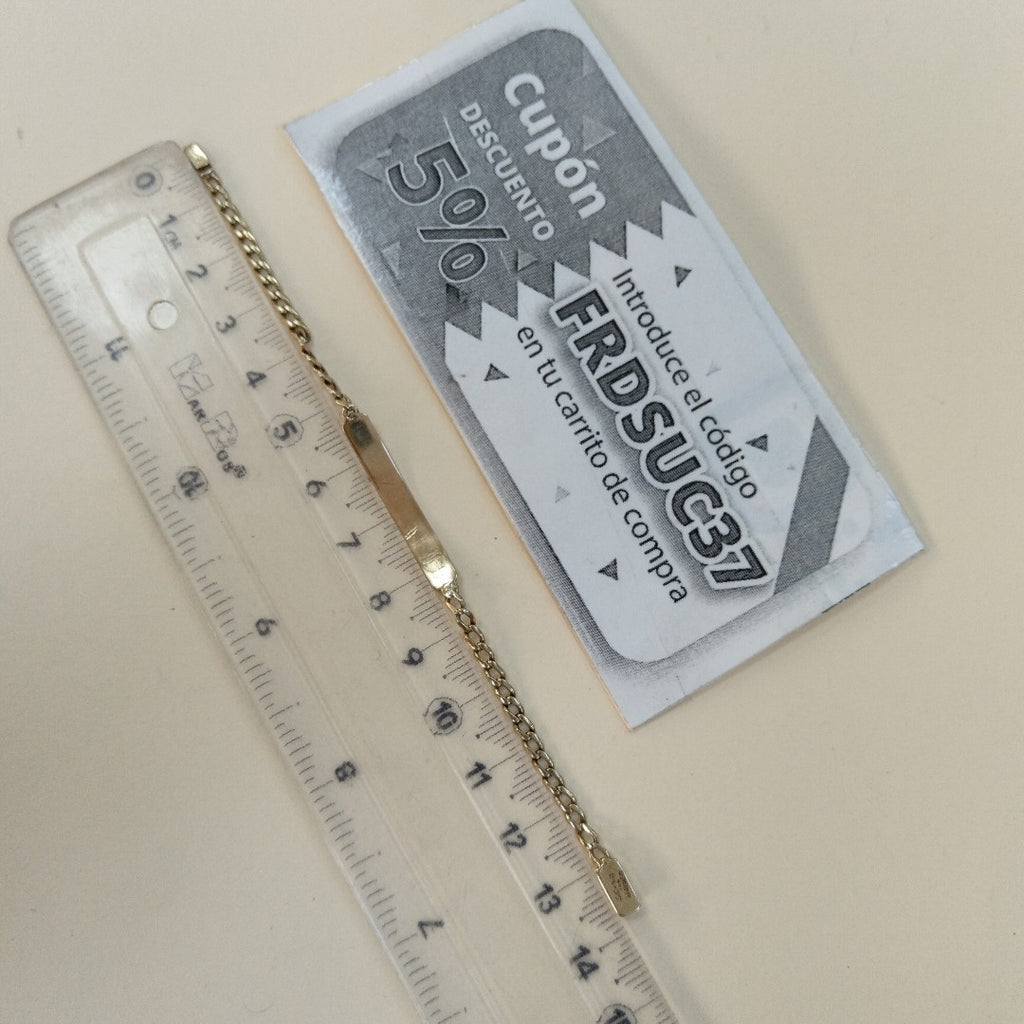 ESCLAVA ORO 10 K 2.7 GRMS (SEMINUEVO)
