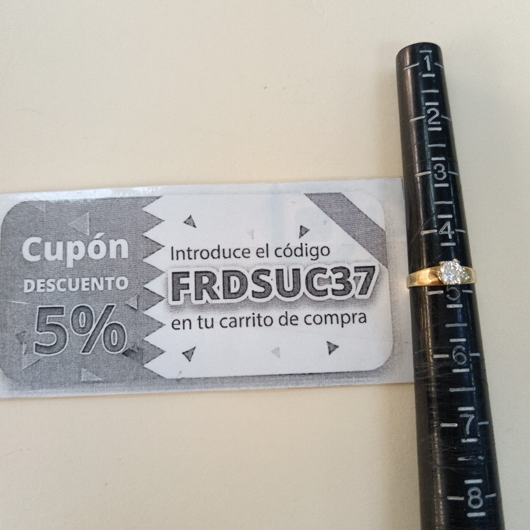ANILLITO ORO 10 K 1.3 GRMS (SEMINUEVO)