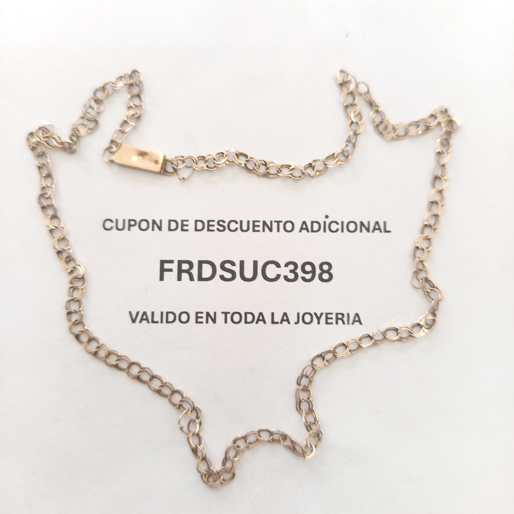 CADENA ORO 10 K 3,20 GRMS (SEMINUEVO)