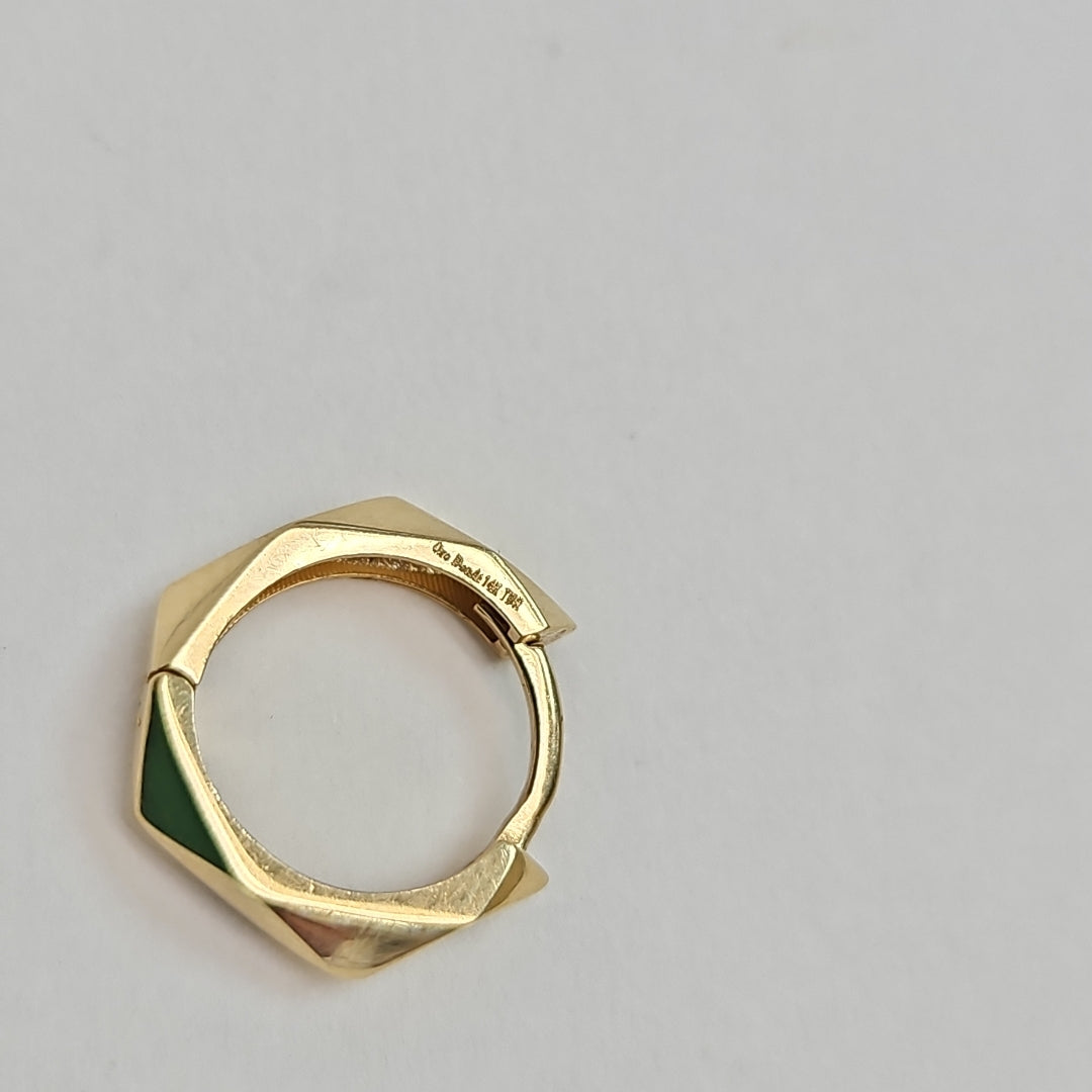 ARRACADAS PAR ORO 14 K 2 GRMS (SEMINUEVO)
