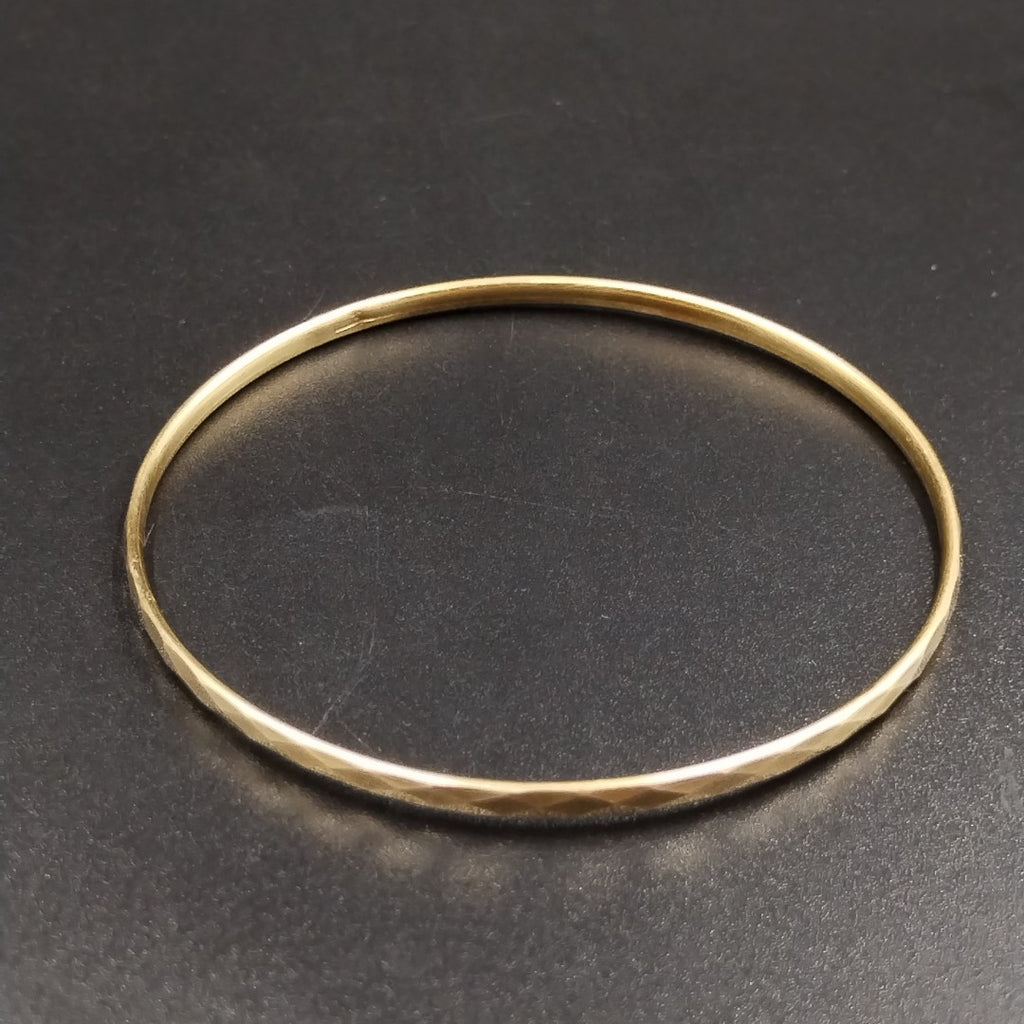 PULSERA RIGIDA ORO 14 K 4,30 GRMS (SEMINUEVO)