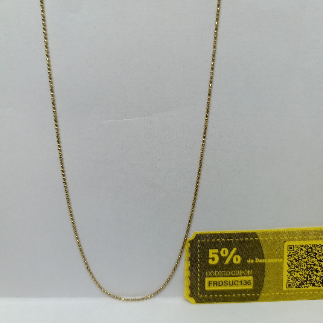 CADENA ORO 10 K 2.3 GRMS (SEMINUEVO)
