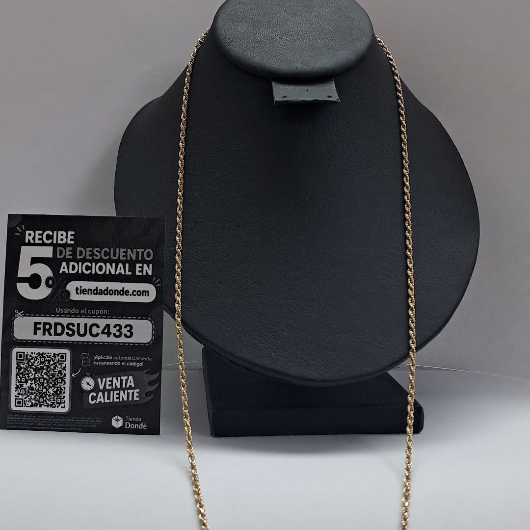 CADENA ORO 10 K 9.4 GRMS (SEMINUEVO)