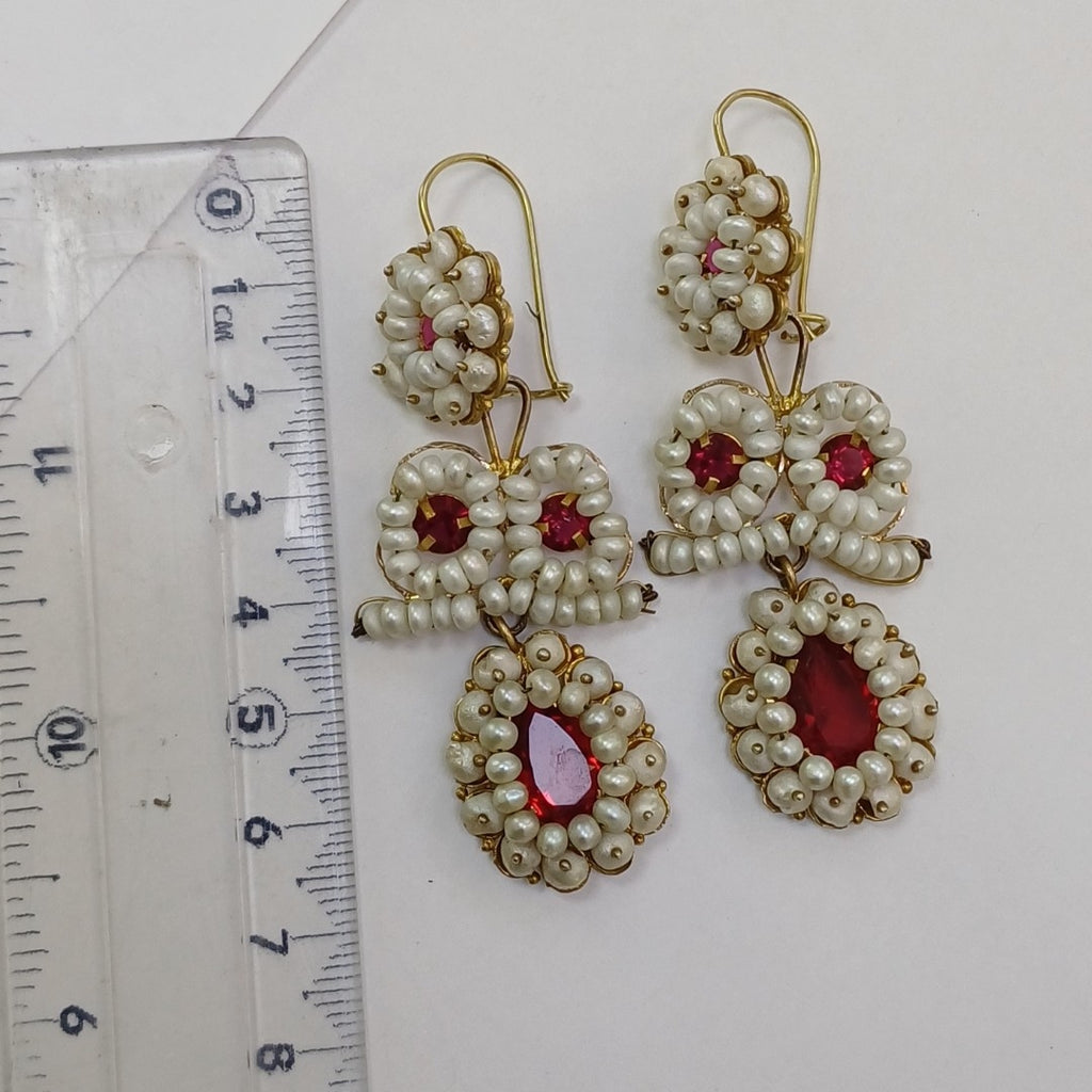 ARETES PAR ORO 8 K 18,00 GRMS (SEMINUEVO)