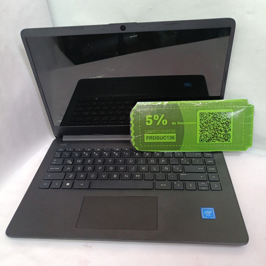 LAPTOP HP 14-DQ0501LA (2022) 256 GB SSD 4 GB RAM (SEMINUEVO)