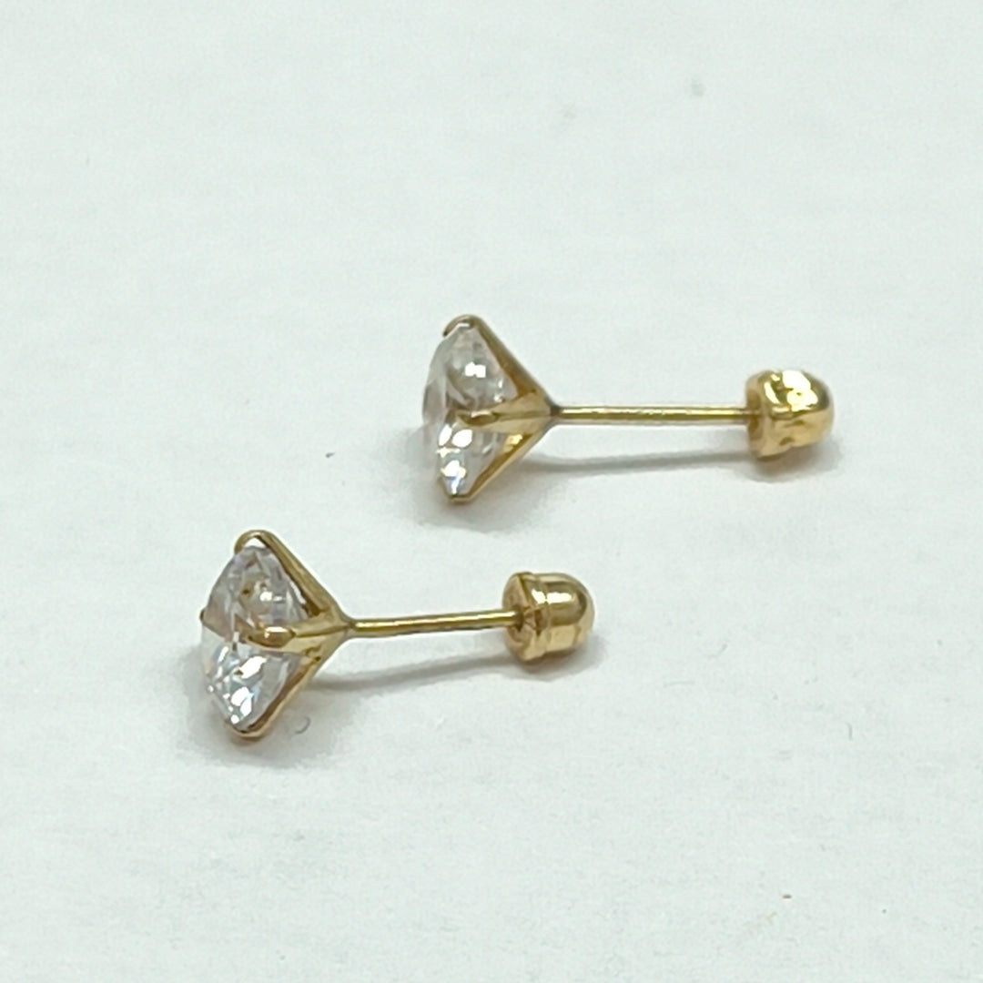 BROQUELES PAR ORO 10 K 0.5 GRMS (SEMINUEVO)