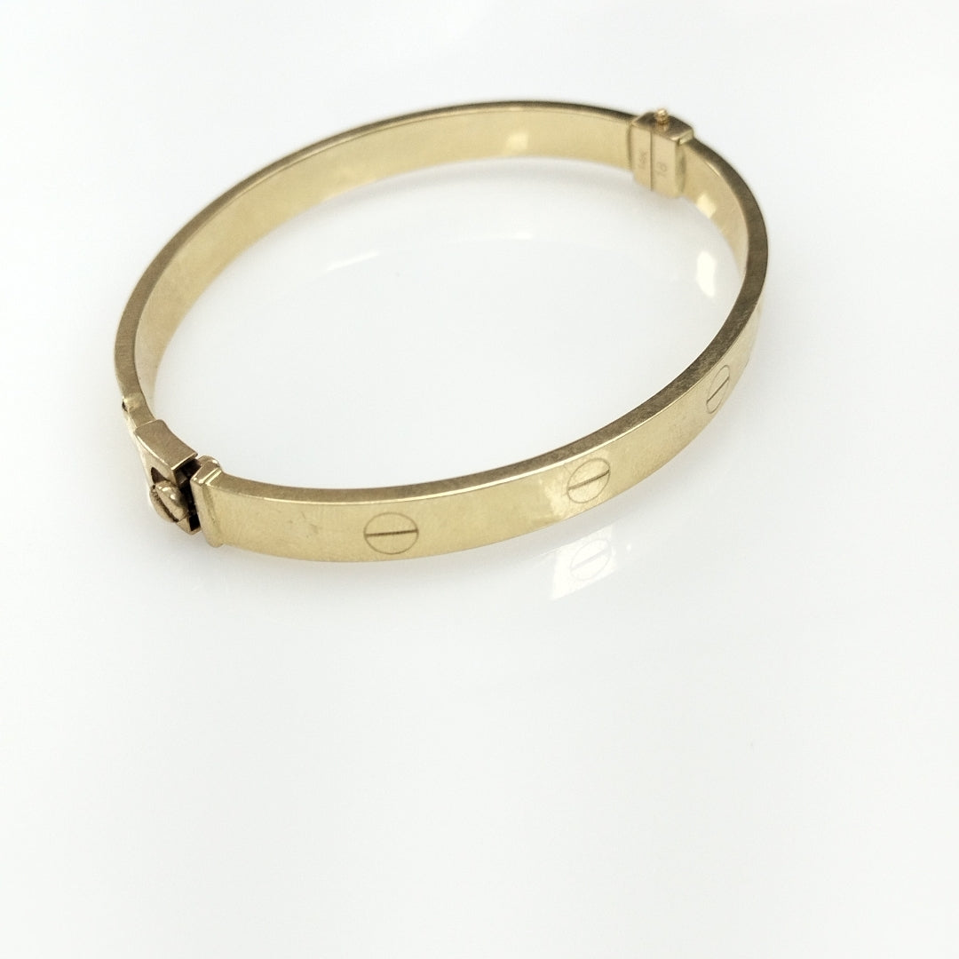 BRAZALETE ORO 14 K 9.8 GRMS (SEMINUEVO)