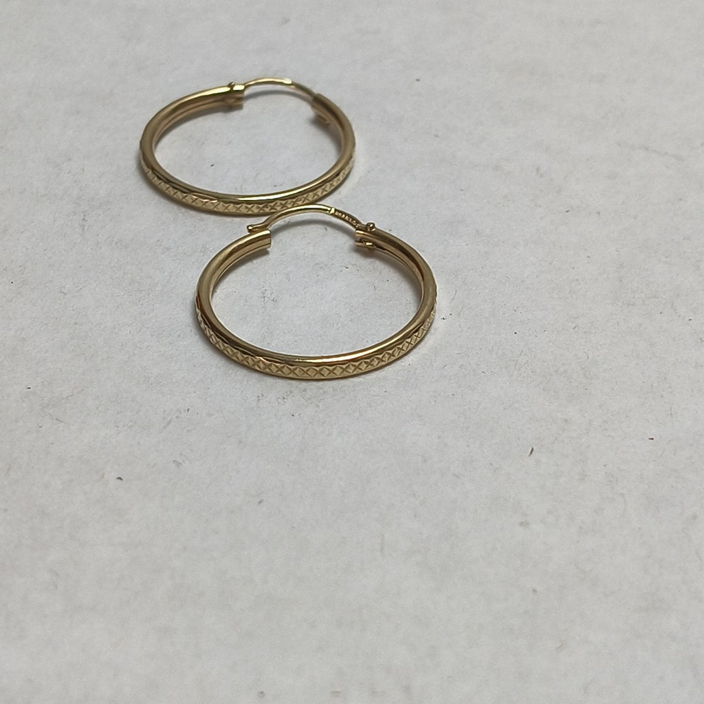 ARRACADAS PAR ORO 10 K 1.5 GRMS (SEMINUEVO)