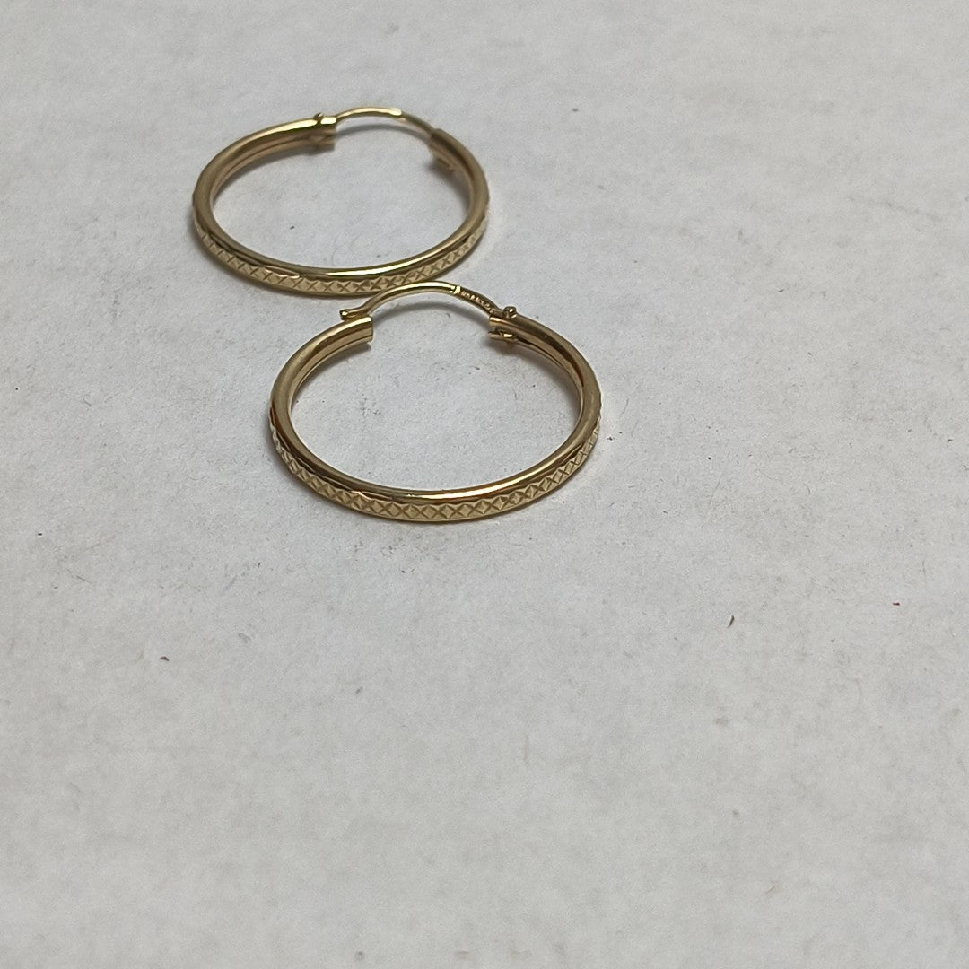 ARRACADAS PAR ORO 10 K 1.5 GRMS (SEMINUEVO)