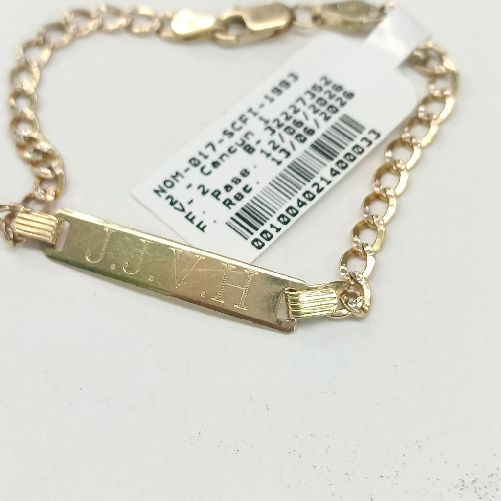 ESCLAVA ORO 14 K 2,80 GRMS (SEMINUEVO)