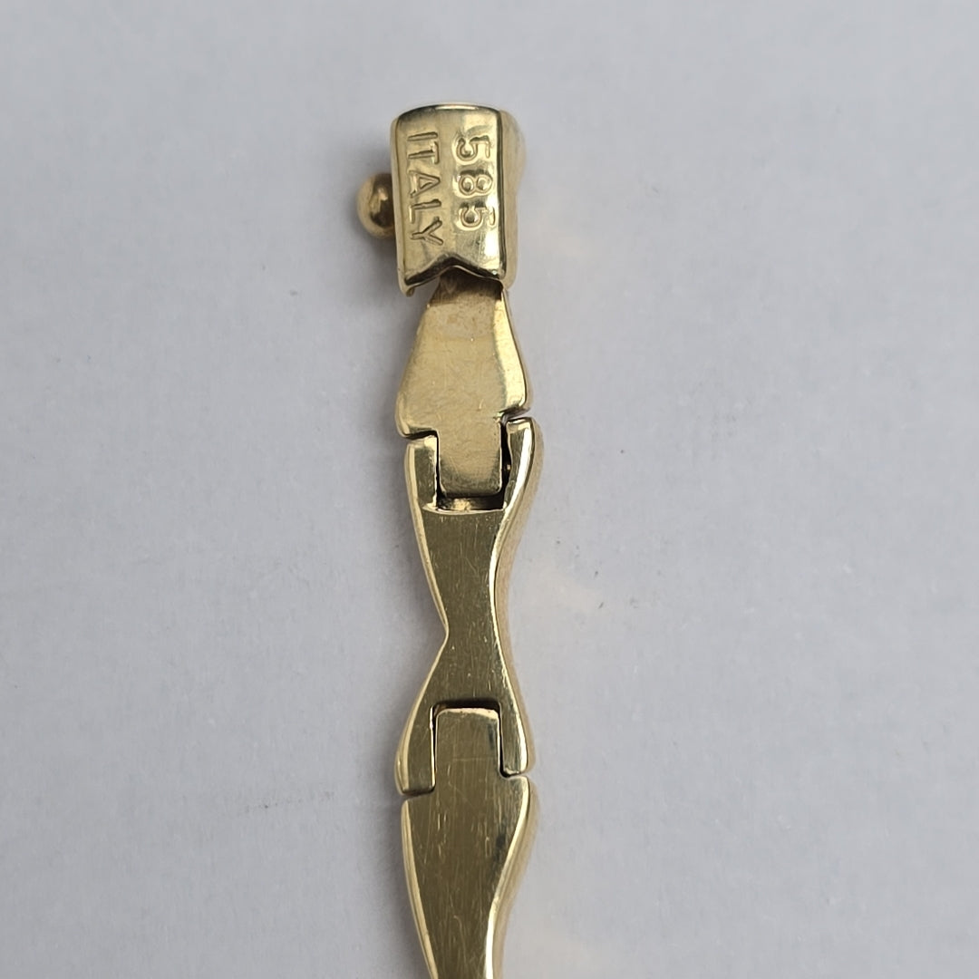 PULSERA ORO 14 K 9.5 GRMS (SEMINUEVO)