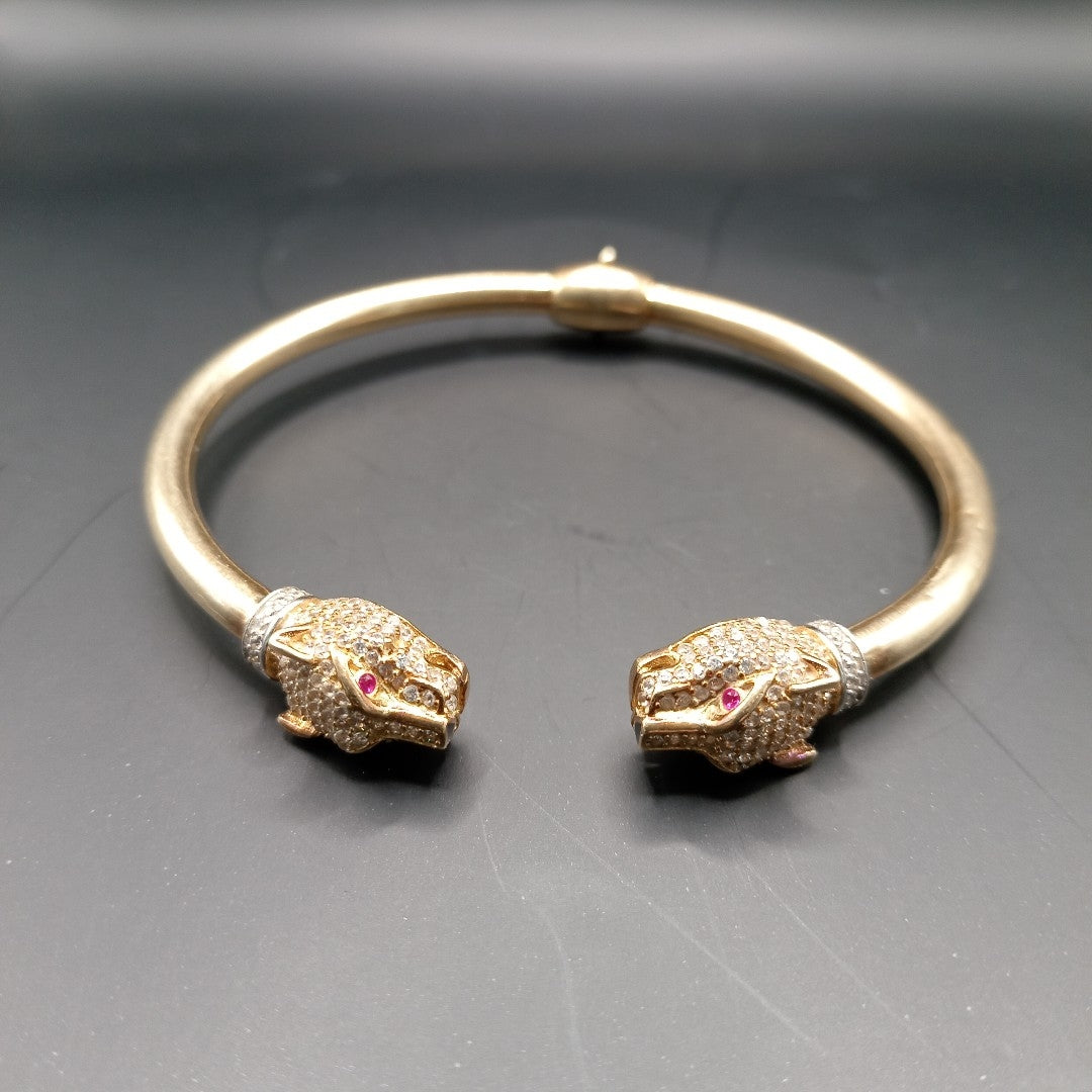 PULSERA RIGIDA ORO 14 K 10.9 GRMS (SEMINUEVO)