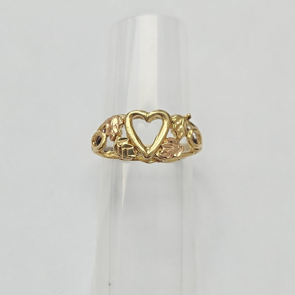 ANILLITO ORO COMBINADO 14 K 2.6 GRMS (SEMINUEVO)
