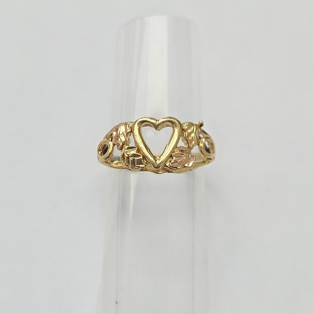 ANILLITO ORO COMBINADO 14 K 2.6 GRMS (SEMINUEVO)