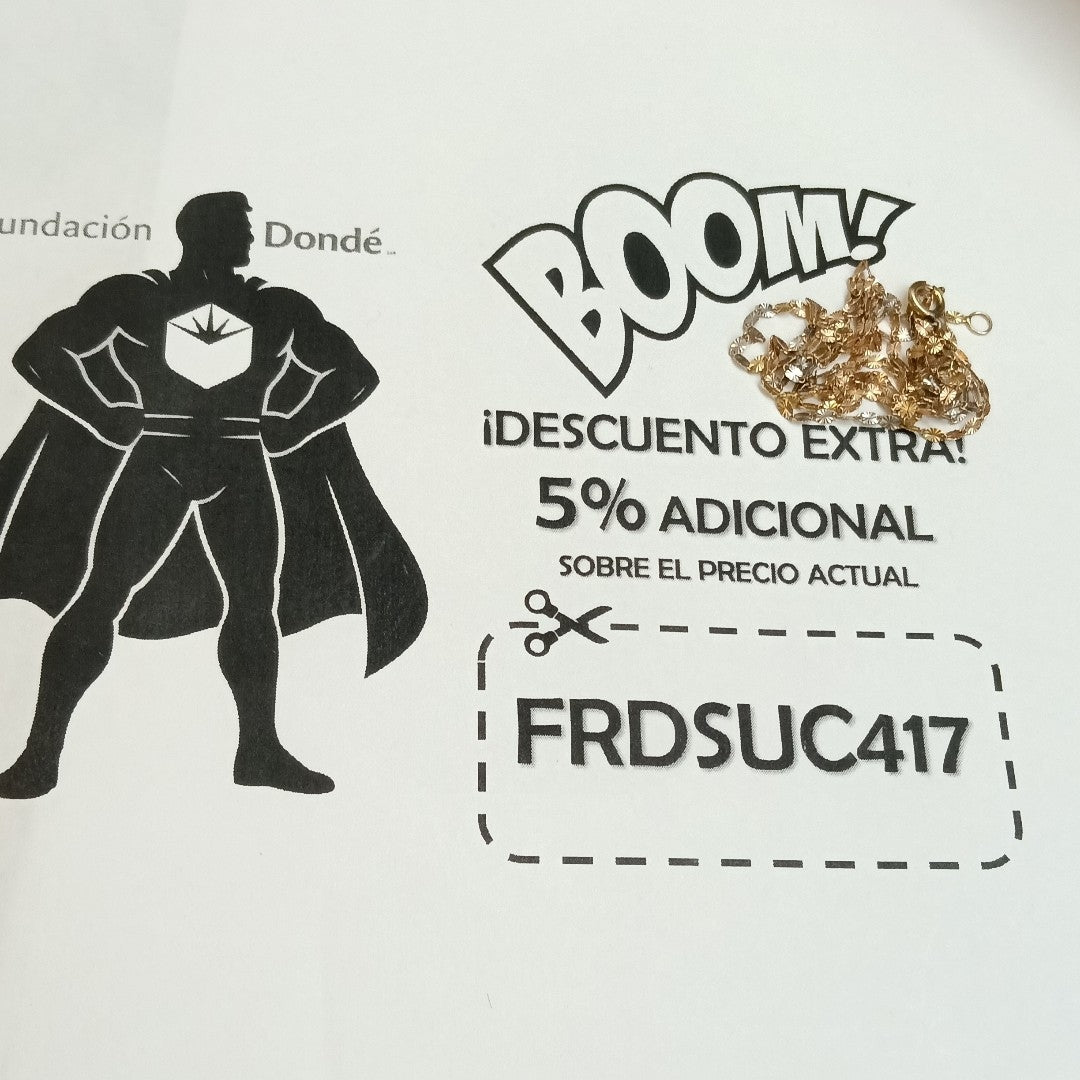 CADENA ORO 10 K 1 GRMS (SEMINUEVO)