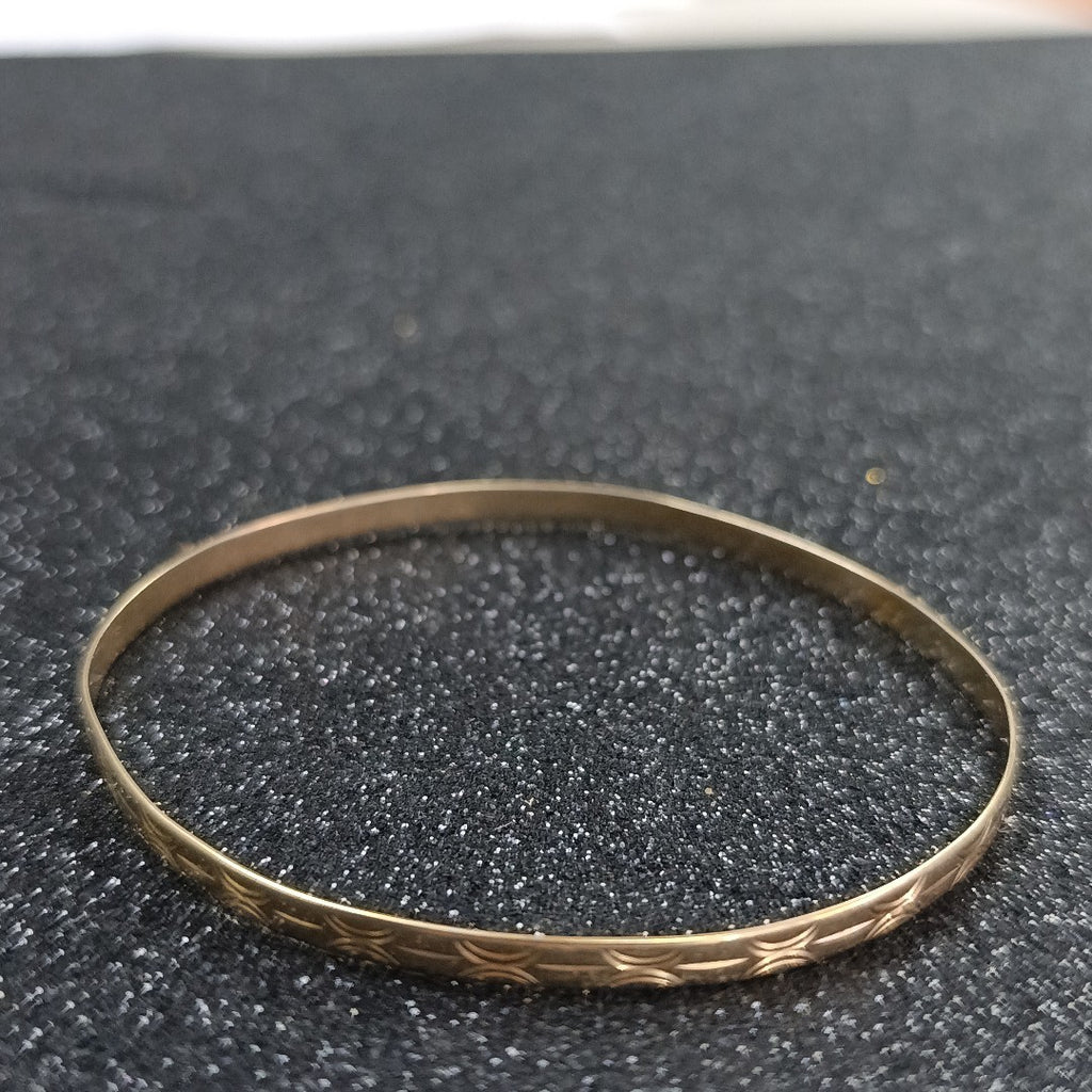 PULSERA RIGIDA ORO 14 K 5.5 GRMS (SEMINUEVO)