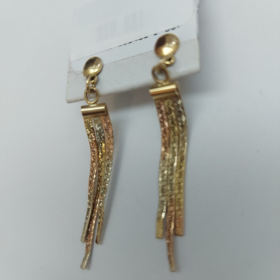 ARETES PAR ORO 14 K 2.9 GRMS (SEMINUEVO)