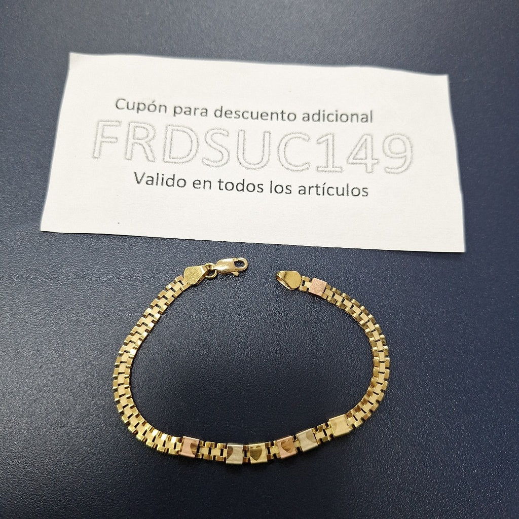PULSERA ORO 14 K 4,10 GRMS (SEMINUEVO)