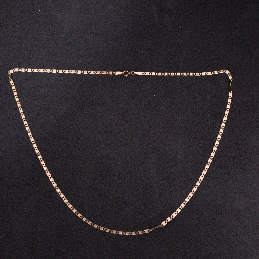 CADENA ORO, RODIADO 10 K 4.1 GRMS (SEMINUEVO)