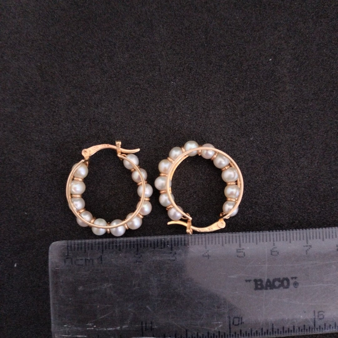 ARRACADAS PAR ORO 10 K 7,80 GRMS (SEMINUEVO)
