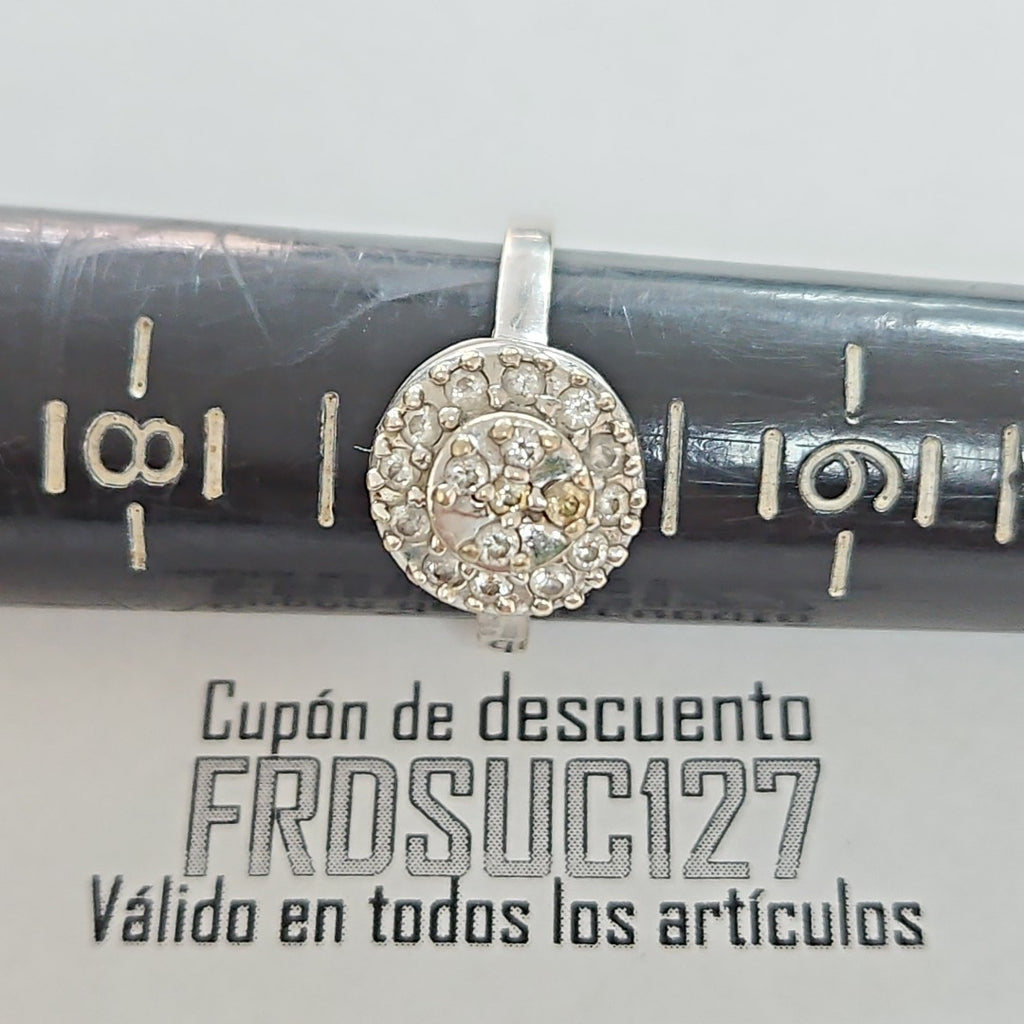 ANILLITO ORO BLANCO 14 K 4.9 GRMS (SEMINUEVO)