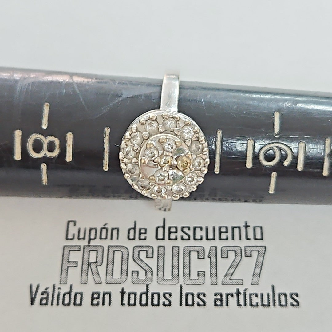 ANILLITO ORO BLANCO 14 K 4.9 GRMS (SEMINUEVO)