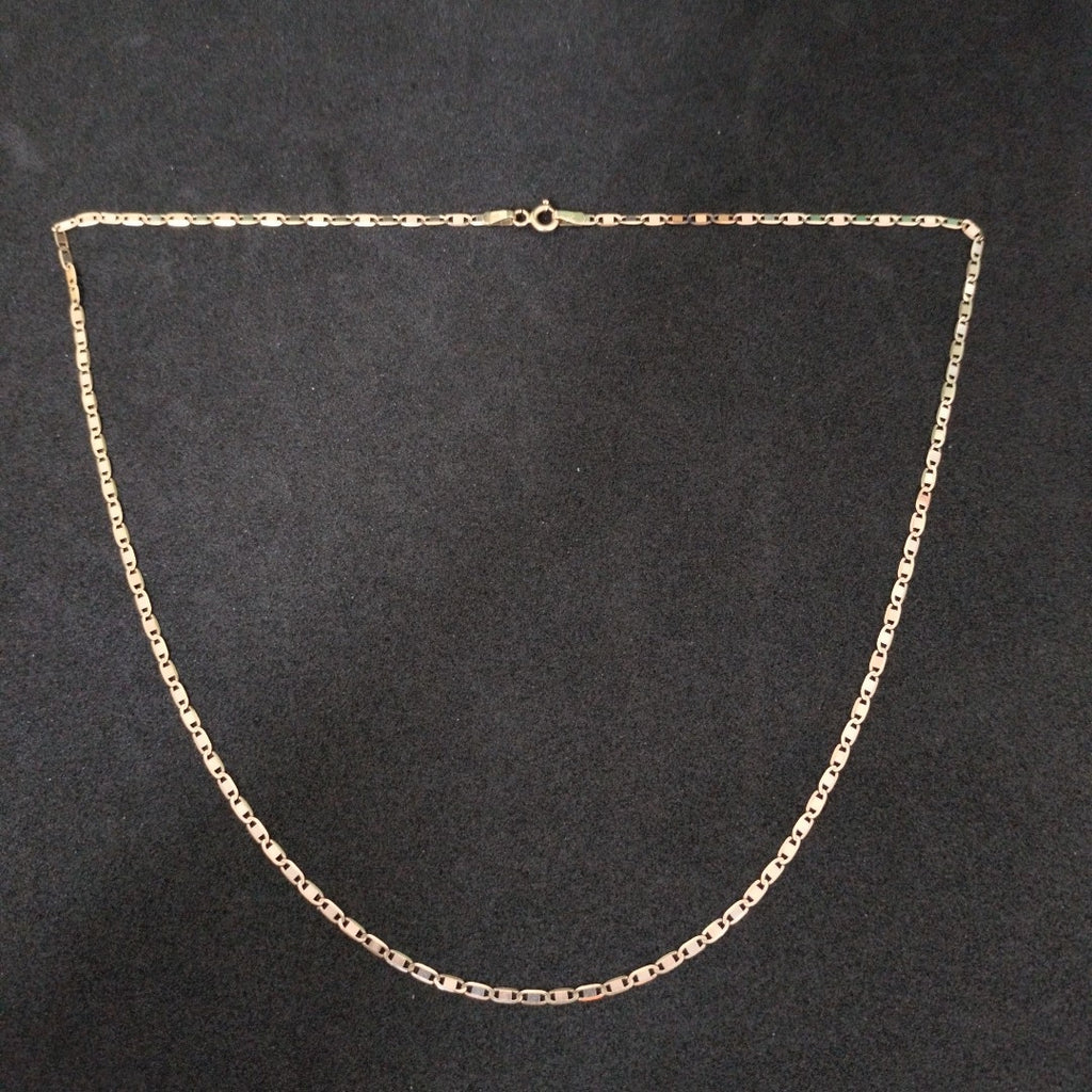 CADENA ORO COMBINADO 10 K 2,90 GRMS (SEMINUEVO)