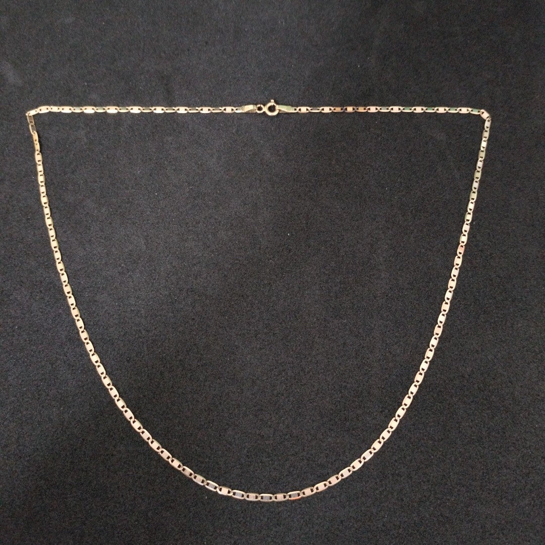 CADENA ORO COMBINADO 10 K 2,90 GRMS (SEMINUEVO)