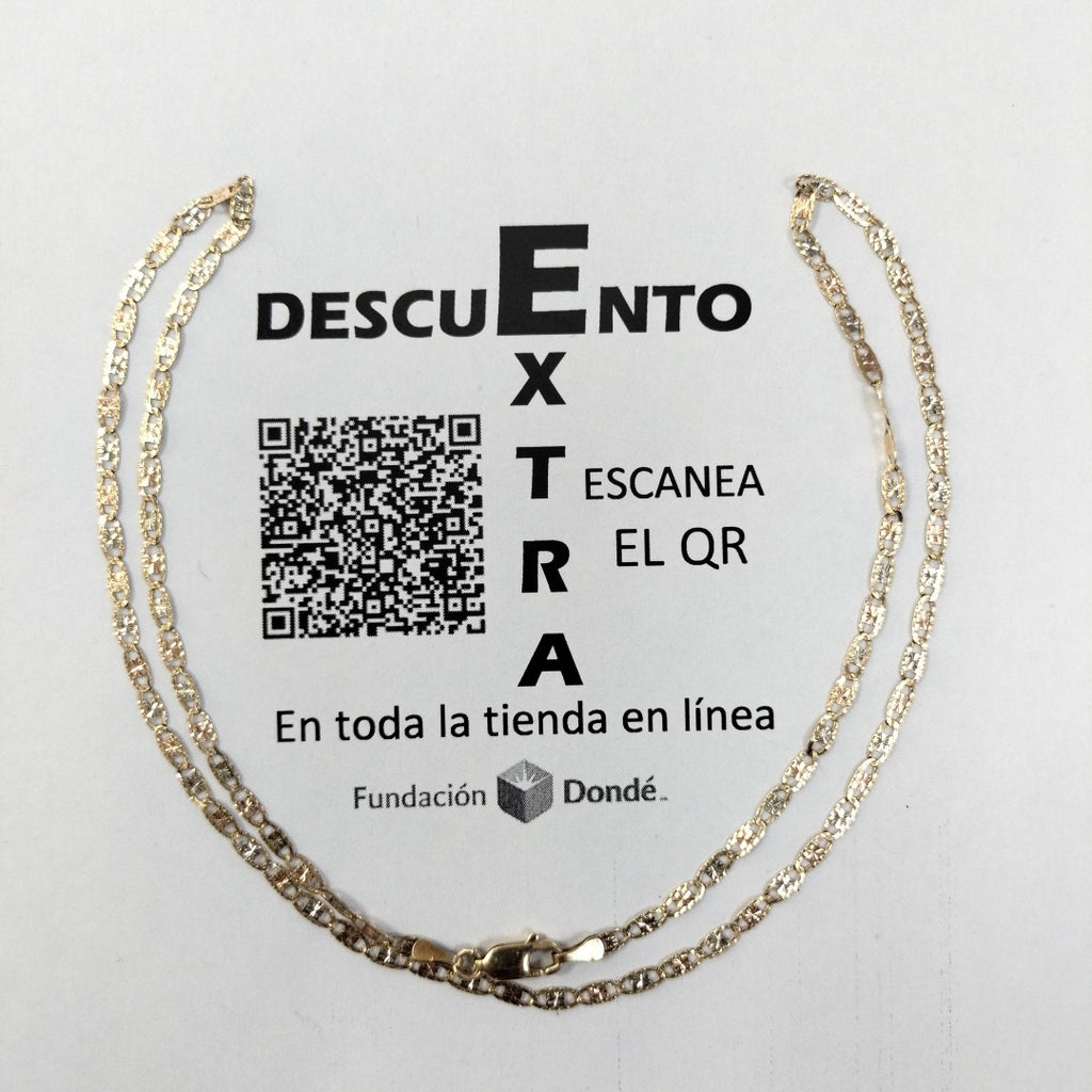 CADENA ORO 14 K 3.5 GRMS (SEMINUEVO)