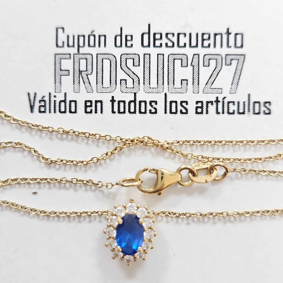 CADENA, DIJE ORO 14 K 2 GRMS (SEMINUEVO)