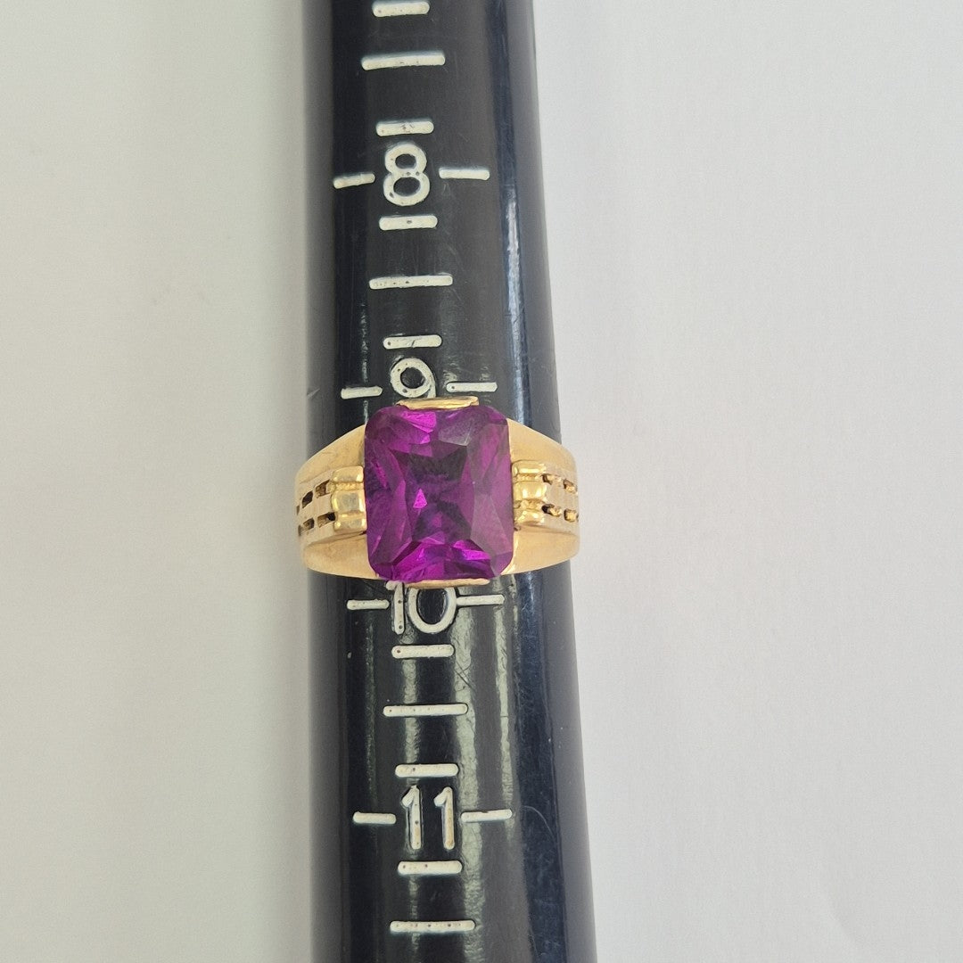 ANILLO ORO 10 K 5,70 GRMS (SEMINUEVO)