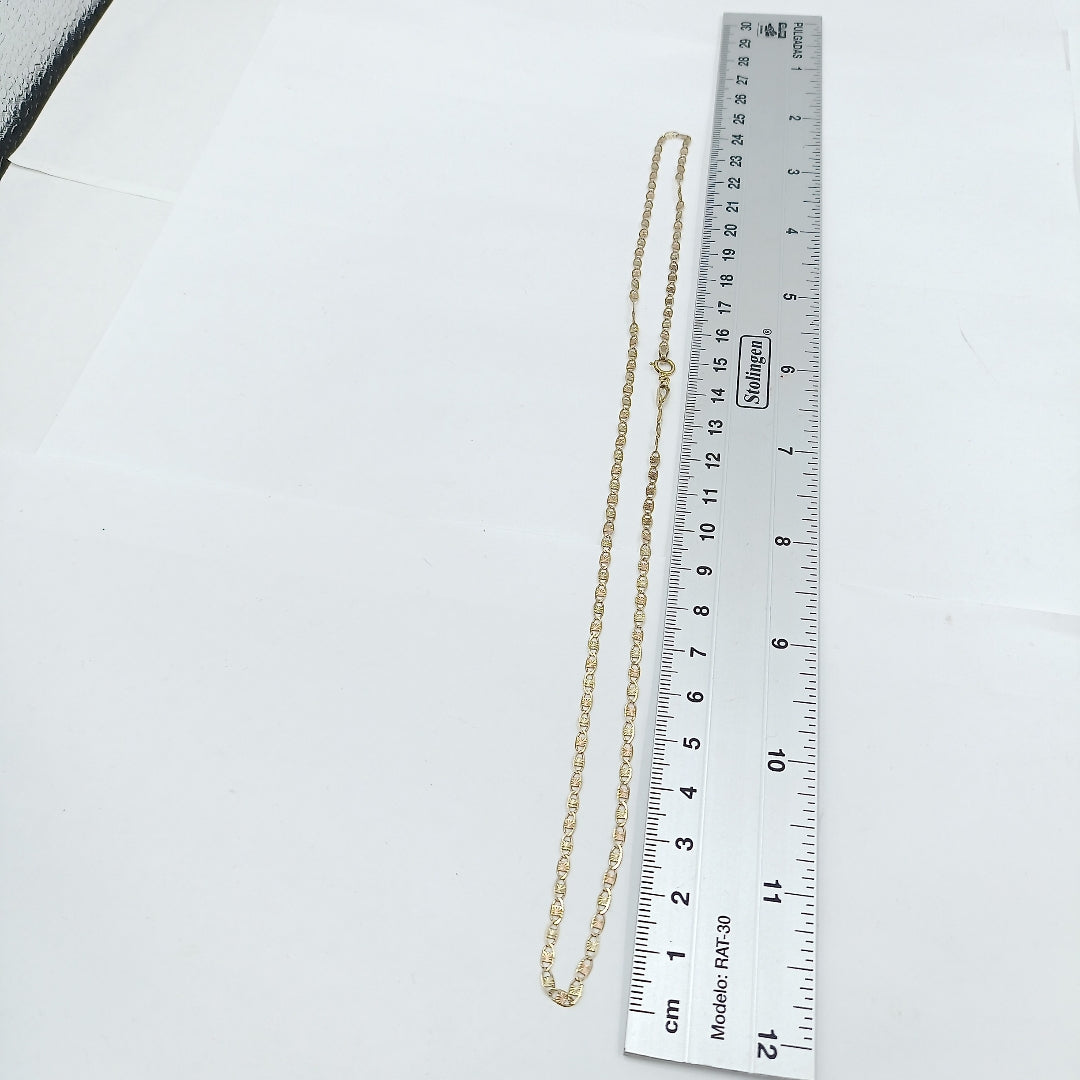 CADENA ORO 10 K 2.5 GRMS (SEMINUEVO)